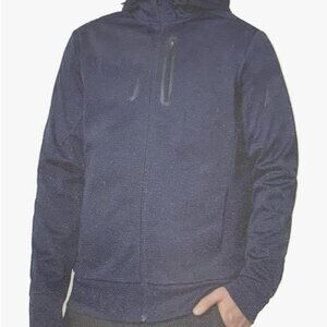 Mondetta Men's Full Zip Hooded Active Jacket